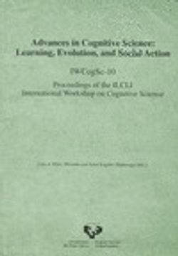 portada Advances in cognitive science. IWCogSc-10. Proceedings of the ILCLI International Workshop on Cognitive Science