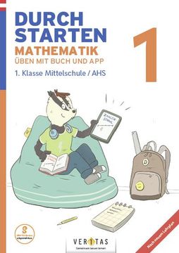 portada Durchstarten Mathematik - Wechsel Volksschule in Mittelschule/Ahs - Athematik - Übungsbuch mit Buch und app (en Alemán)