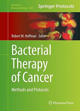 portada Bacterial Therapy of Cancer: Methods and Protocols (Methods in Molecular Biology)