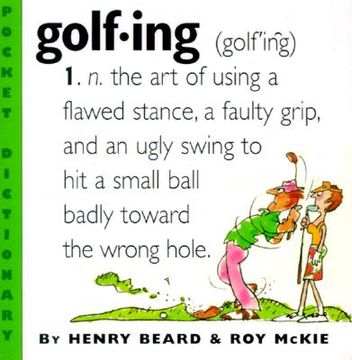 portada Golfing: A Duffer's Dictionary (in English)