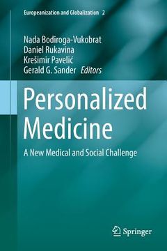 portada Personalized Medicine: A New Medical and Social Challenge (en Inglés)