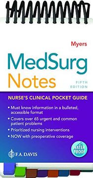 portada Medsurg Notes: Nurse'S Clinical Pocket Guide (en Inglés)