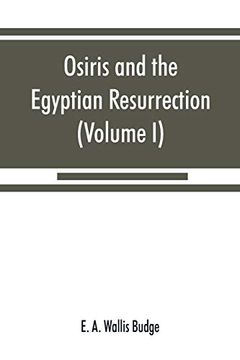 portada Osiris and the Egyptian Resurrection (Volume i) (in English)