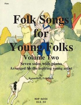 portada Folk Songs for Young Folks, Vol. 2 - flute and piano (en Inglés)
