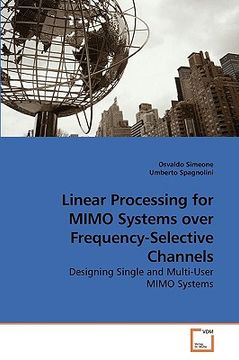 portada linear processing for mimo systems over frequency-selective channels