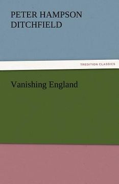 portada vanishing england (en Inglés)