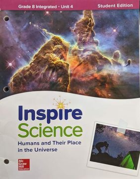 portada Inspire Science: Integrated G8 Write-In Student Edition Unit 4 (in English)