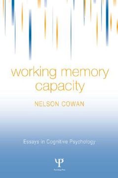 portada Working Memory Capacity (en Inglés)