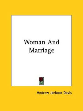 portada woman and marriage (en Inglés)