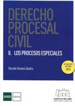 portada Derecho Procesal Civil ii. Los Procesos Especiales (Grado)