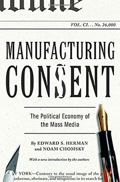 portada Manufacturing Consent: The Political Economy of the Mass Media (en Inglés)