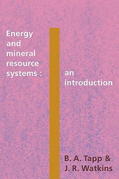 portada Energy and Mineral Resource Systems: An Introduction (en Inglés)