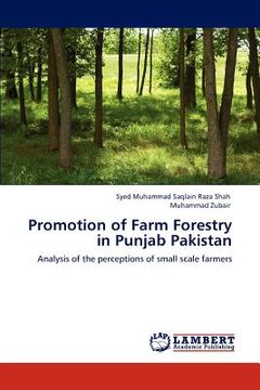 portada promotion of farm forestry in punjab pakistan (en Inglés)