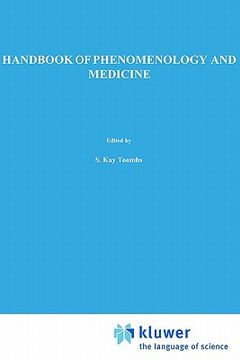 portada handbook of phenomenology and medicine