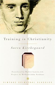 portada Training in Christianity (Vintage Spiritual Classics) (in English)