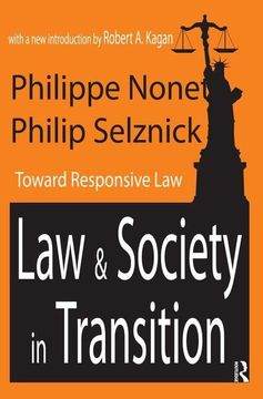 portada Law and Society in Transition: Toward Responsive Law (en Inglés)