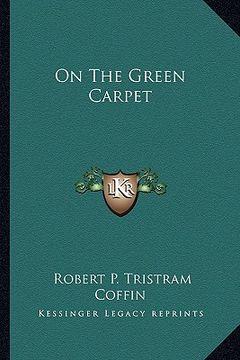 portada on the green carpet (en Inglés)