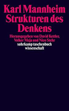 portada Strukturen des Denkens (Suhrkamp Taschenbuch Wissenschaft) (en Alemán)