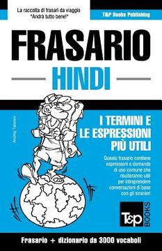portada Frasario Italiano-Hindi e vocabolario tematico da 3000 vocaboli (en Italiano)
