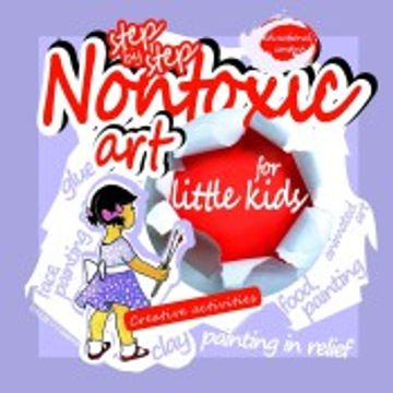 portada Non Toxic art for Little Kids (en Inglés)