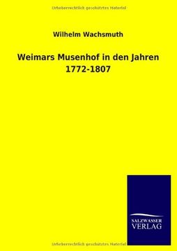 portada Weimars Musenhof in den Jahren 1772-1807