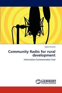 portada community radio for rural development (en Inglés)