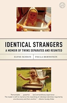 portada Identical Strangers: A Memoir of Twins Separated and Reunited (en Inglés)