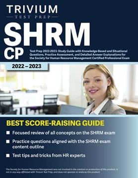 portada Shrm cp Test Prep 2022-2023: Study Guide With Knowledge-Based and Situational Questions, Practice Assessment, and Detailed Answer Explanations for the. Management Certified Professional Exam (in English)