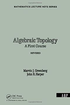 portada Algebraic Topology: A First Course (Mathematics Lecture Note Series) (en Inglés)