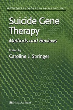 portada suicide gene therapy: methods and reviews (en Inglés)
