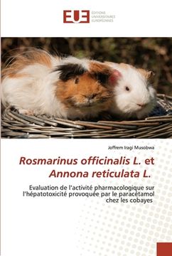 portada Rosmarinus officinalis L. et Annona reticulata L. (en Francés)