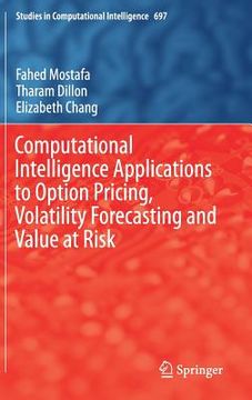 portada Computational Intelligence Applications to Option Pricing, Volatility Forecasting and Value at Risk (en Inglés)