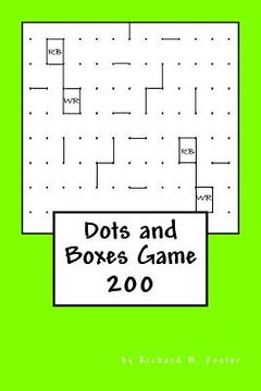 portada Dots and Boxes Game: 200 (en Inglés)