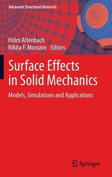 portada surface effects in solid mechanics: models, simulations and applications