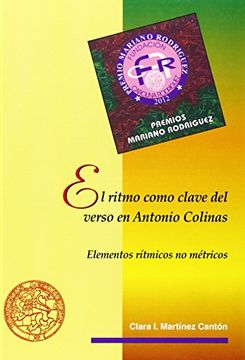 portada El ritmo como clave del verso en Antonio Colinas: Elementos rítmicos no métricos (Fundación Carolina Rodríguez)