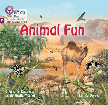portada Big Cat Phonics for Little Wandle Letters and Sounds Revised - Animal Fun: Phase 1 (en Inglés)