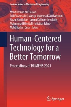 portada Human-Centered Technology for a Better Tomorrow: Proceedings of Humens 2021 (in English)