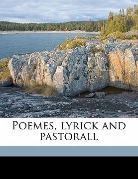 portada poemes, lyrick and pastorall (en Inglés)