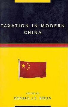 portada taxation in modern china (en Inglés)