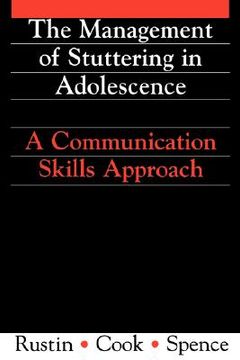 portada management of stuttering in adolescence