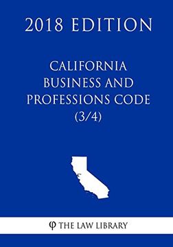 portada California Business and Professions Code (3 (en Inglés)