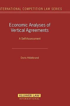 portada economic analyses of vertical agreements. a self-assessment (en Inglés)