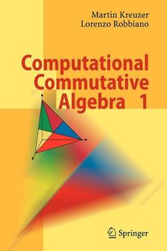 portada computational commutative algebra 1