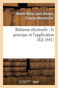 portada Réforme Électorale: Le Principe Et l'Application (en Francés)