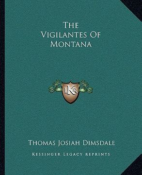 portada the vigilantes of montana (in English)