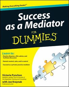 portada success as a mediator for dummies (in English)