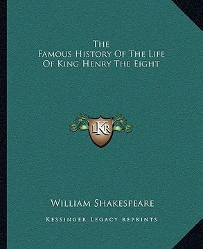 portada the famous history of the life of king henry the eight (en Inglés)