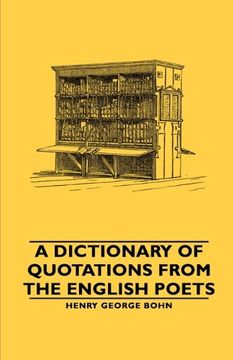 portada A Dictionary of Quotations From the English Poets (en Inglés)