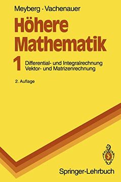 portada Höhere Mathematik Differential- und Integralrechnung Vektor- und Matrizenrechnung (en Alemán)