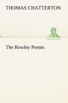 portada the rowley poems (en Inglés)